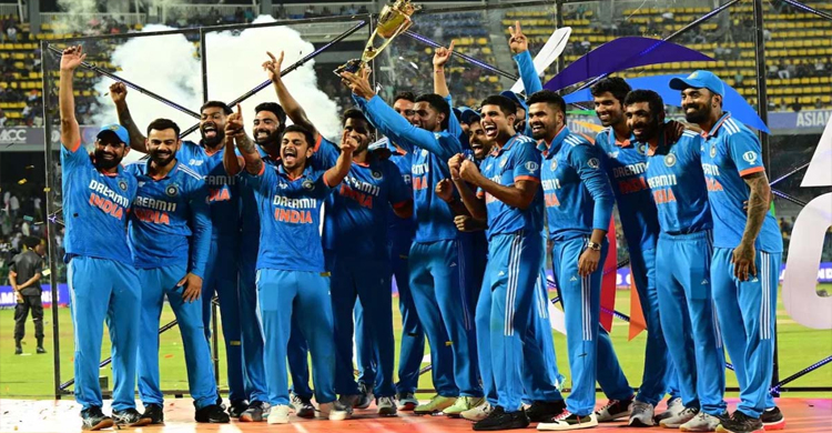এশিয়া কাপের শিরোপা পুনরুদ্ধার করল ভারত